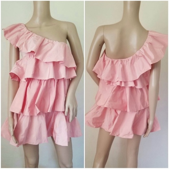 Zara Limited edition ruffled assymetrical dress - Picture 4 of 8